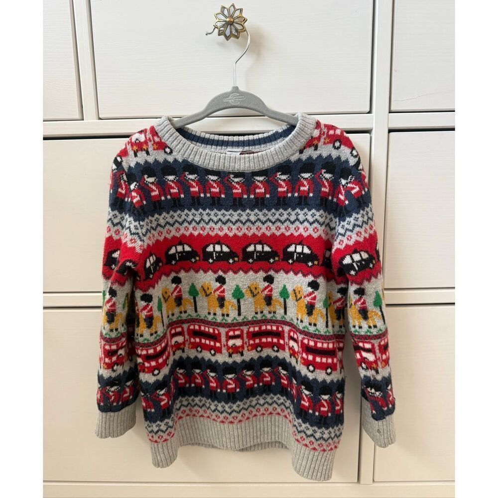 TU 4-5 Year Old Boy Christmas British Jumper Sweater